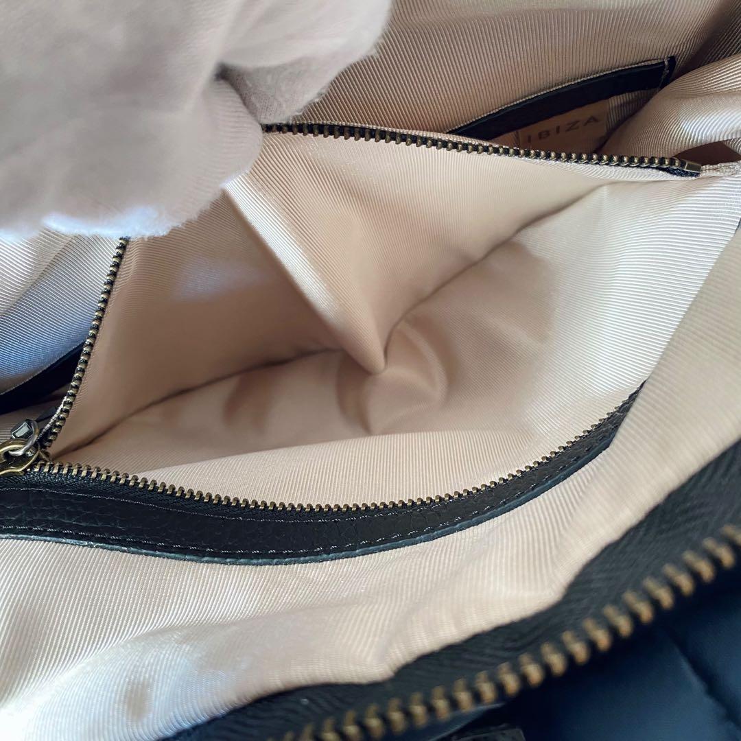 IBIZA イビサ【極美品】ディアリオ 2way ナイロン＆レザーリュック