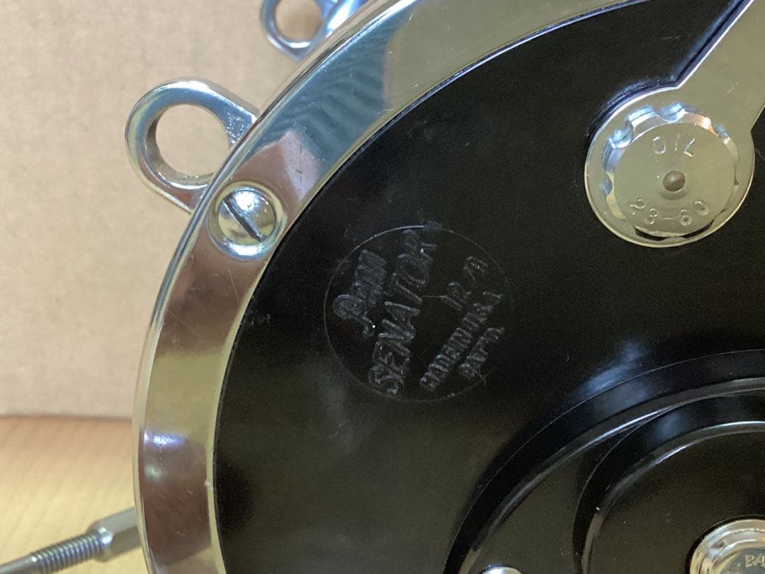 Penn SENATOR 12/0 ハンドルドラグ ピニオンギア強化済み