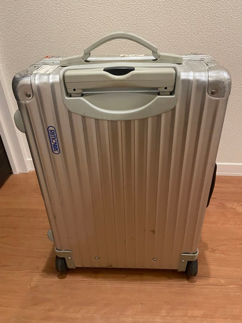 廃盤 青ロゴ RIMOWAクラシックフライト2輪 キャリーケース 32ℓ
