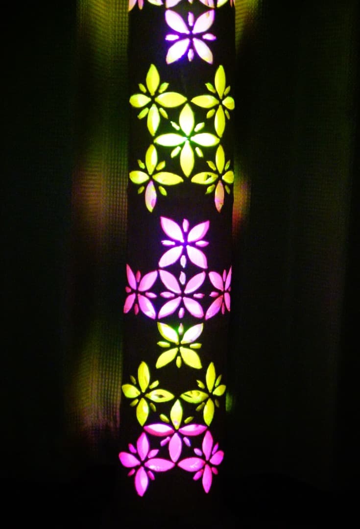 竹灯り　彩シリーズ　〜和花〜　竹灯籠　孟宗竹