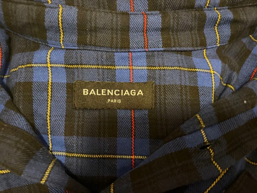 BALENCIAGA 2020AW オーバーサイズシャツ バレンシアガ