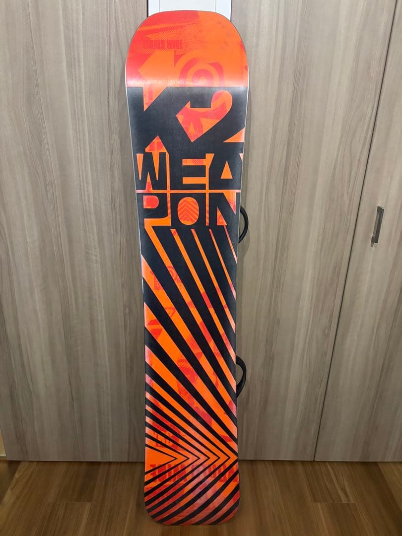 K2 スノーボード150cm＋SALOMONビンディング＋ケース付