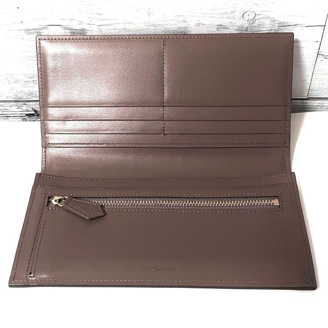 【未使用級】COCOMEISTER 長財布 クリスペルカーフ ロシュウォレット