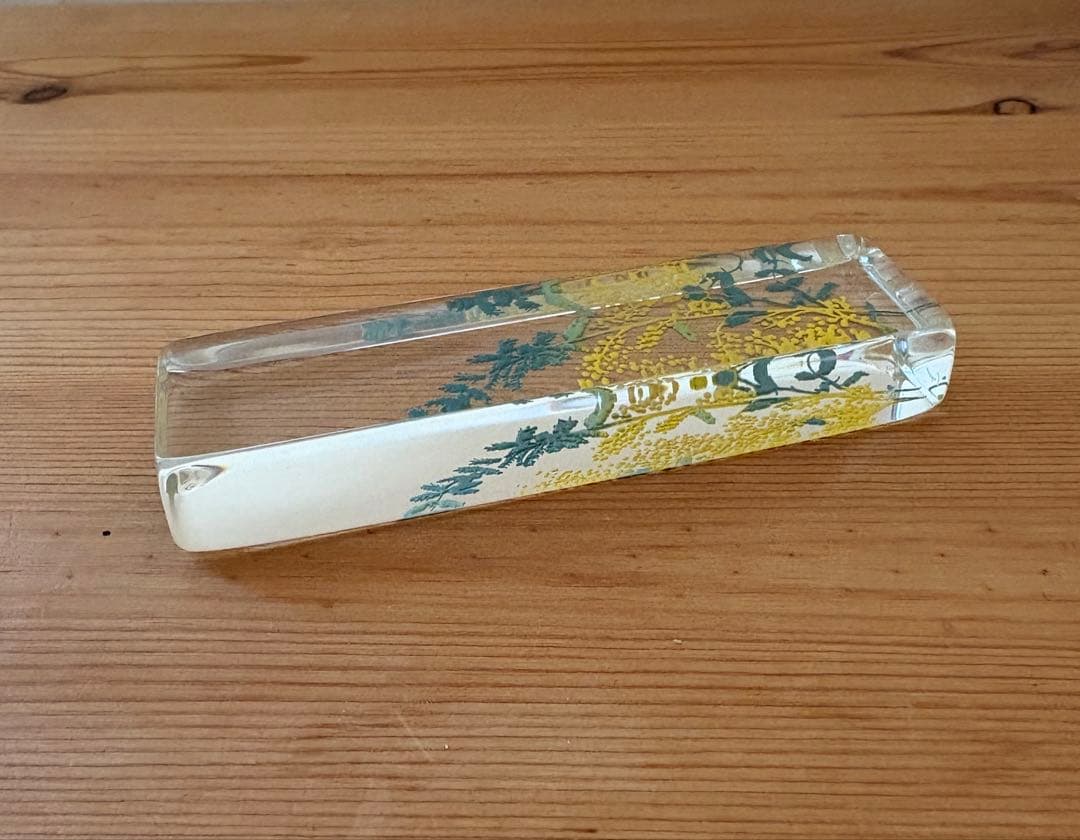 金津沙矢香 ミモザ カトラリーレスト オブジェ