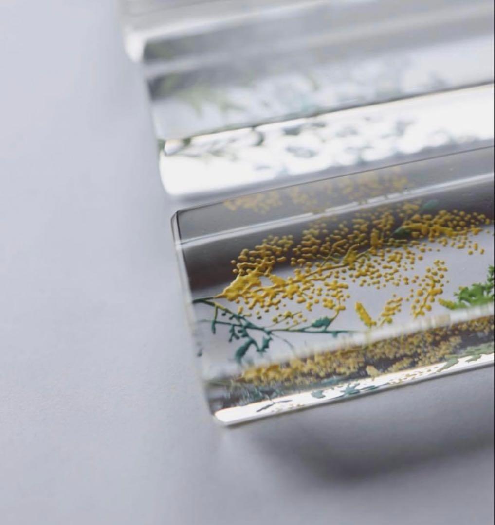 金津沙矢香 ミモザ カトラリーレスト オブジェ