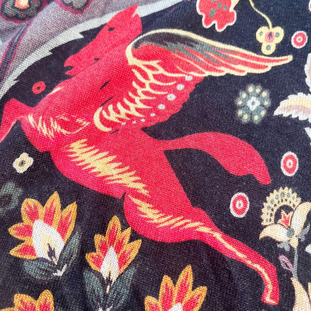 専用　近年★エトロ★豪華デザインセーター　聖獣　ペガソ　カシミヤ　シルク　S
