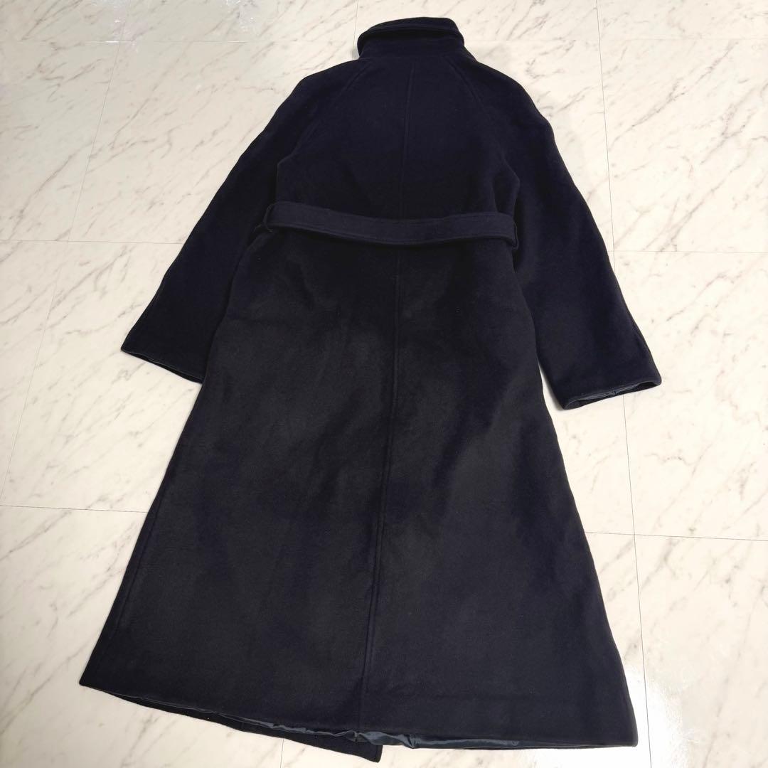 【美品】完売品✨️アルアバイル スプリット ラグラン ロング コート 濃紺