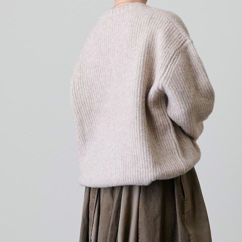 新品 IKKUNA knitted pullover 日本製
