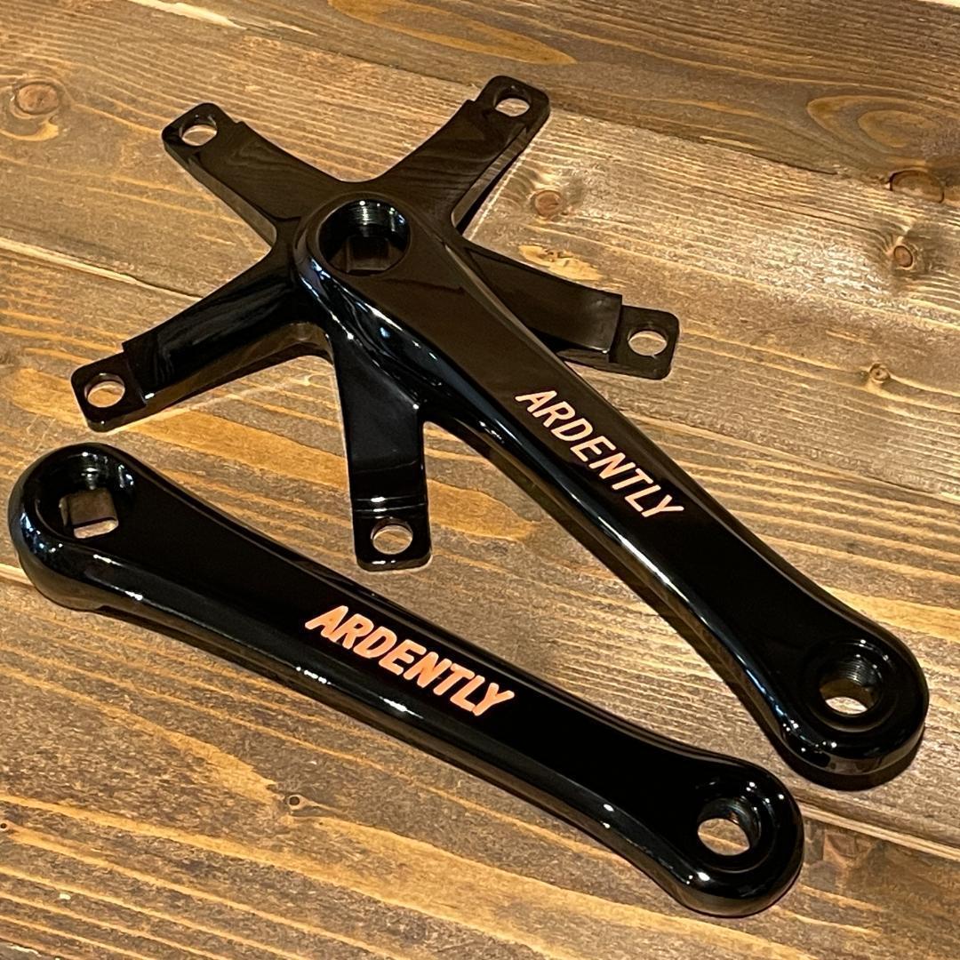 【新品】ARDENTRY ピスト用クランク ブラック 65㎜ 144PCD