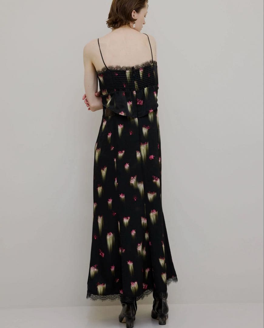 【AMERI】CLARA SATIN CAMI DRESS