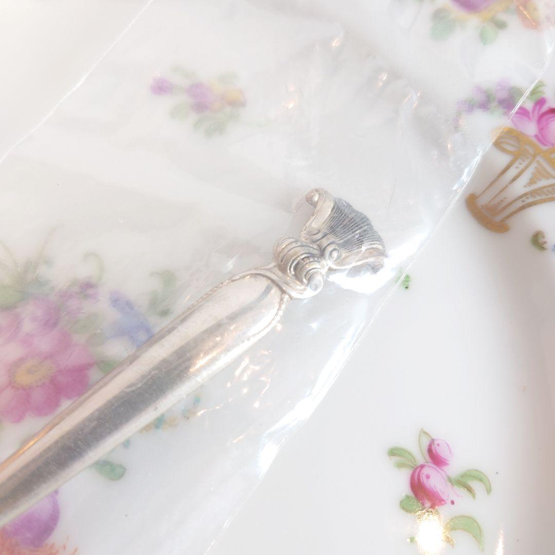 アメリカ　Wallace　純銀　Stirling　スターリングシルバー　フォーク