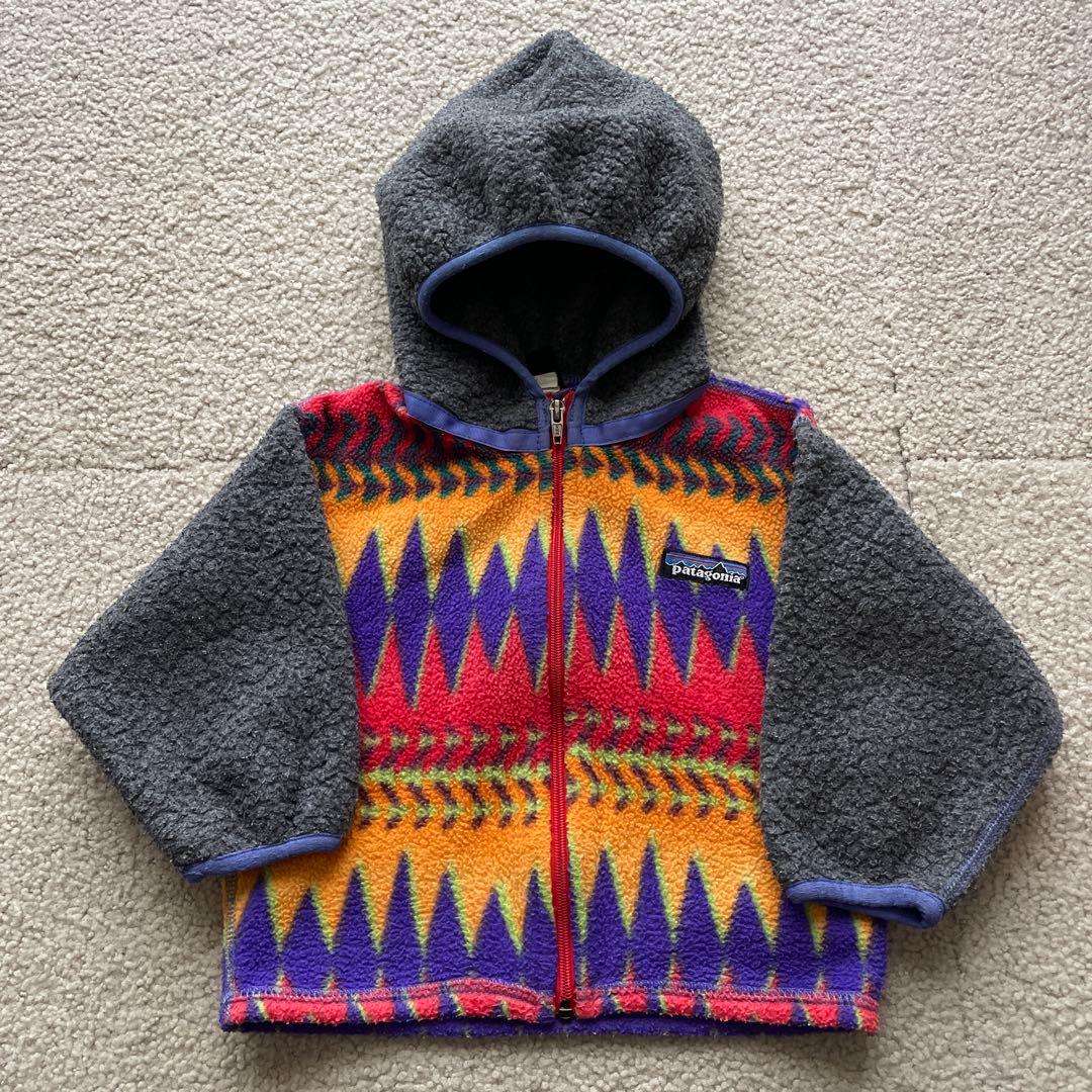 USA製 Patagonia パタゴニア キッズ ヴィンテージ 古着 フリース