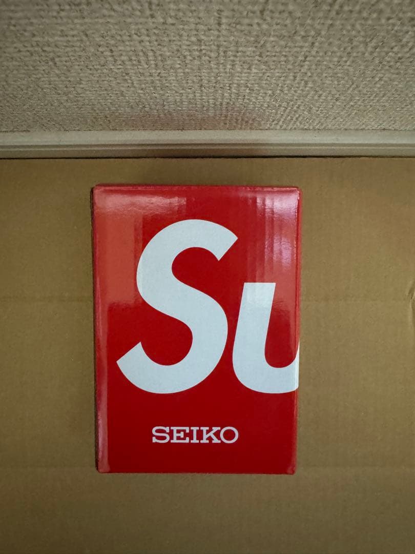 Supreme Seiko Alarm Clock White クロック 時計