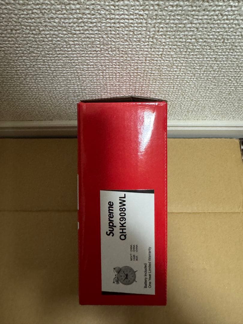 Supreme Seiko Alarm Clock White クロック 時計