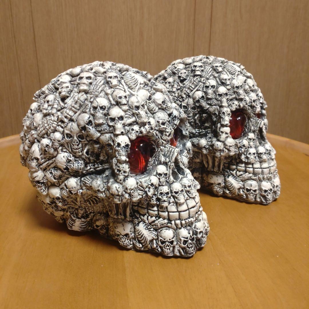スカル オブジェ 　 髑髏 置物