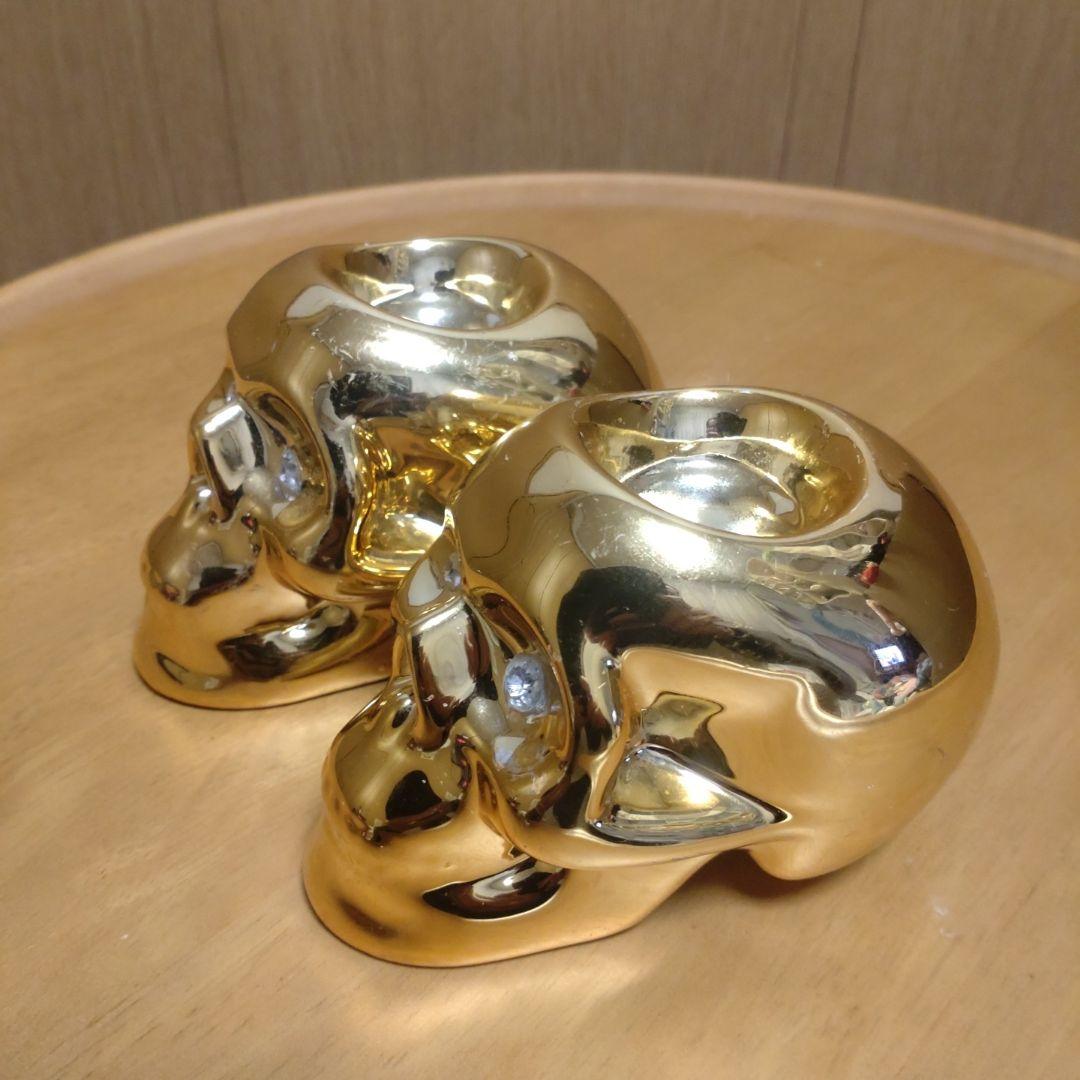 スカル オブジェ 　 髑髏 置物