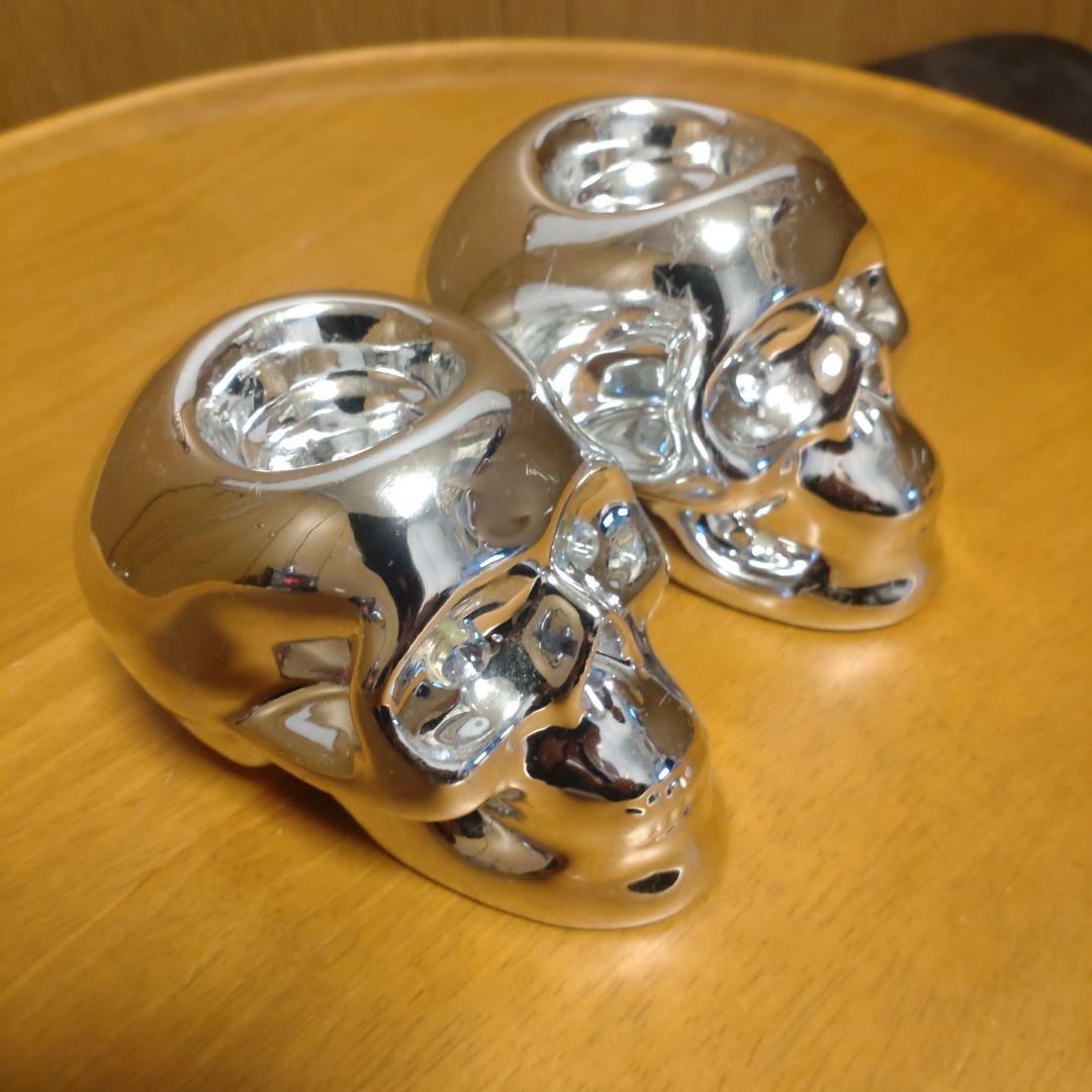 スカル オブジェ 　 髑髏 置物