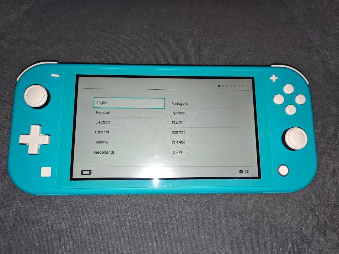 Nintendo Switch Lite 本体美品 microSD128GB付