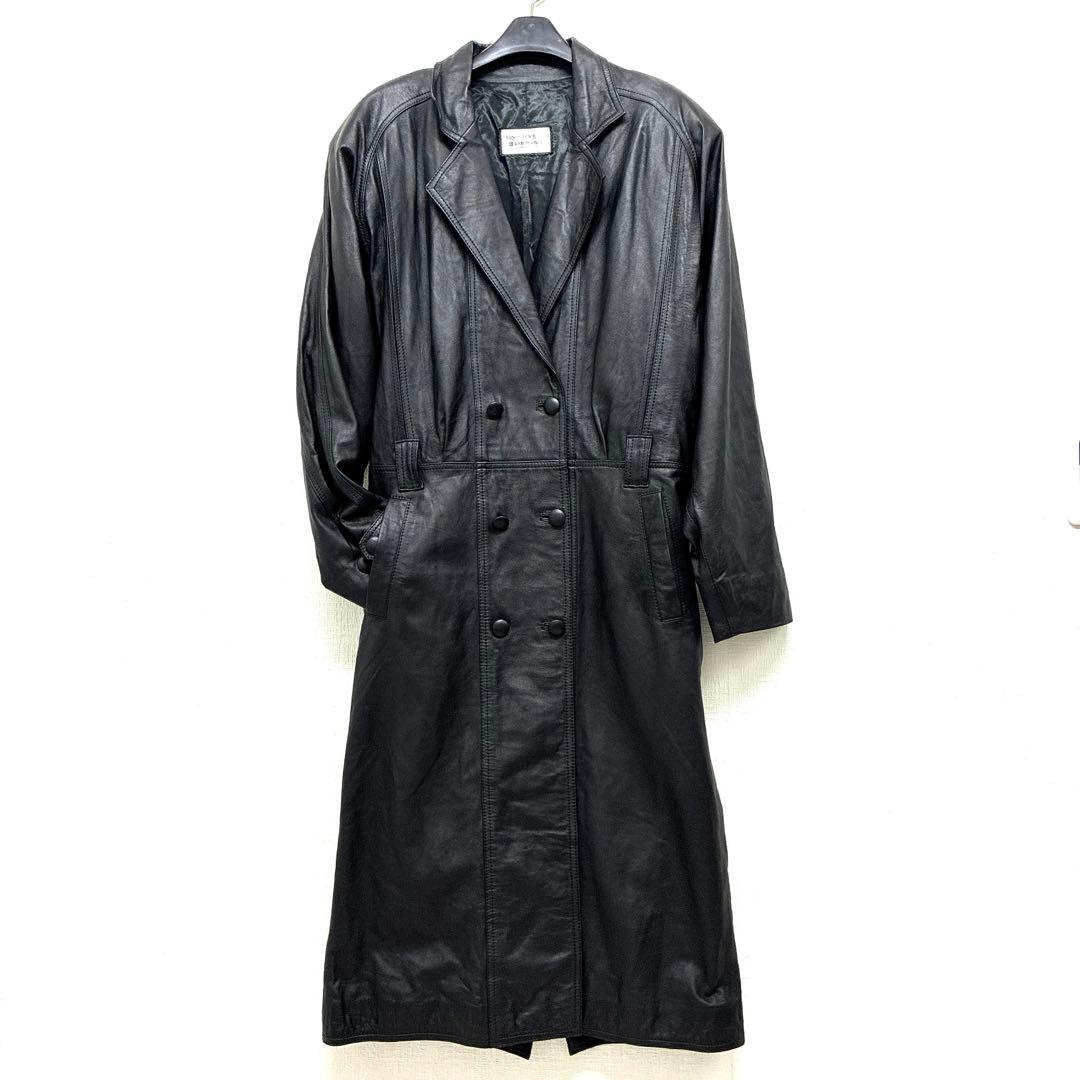LOUIS THIRTEEN ルイ13世　マキシ丈　リアルレザー　ロングコート