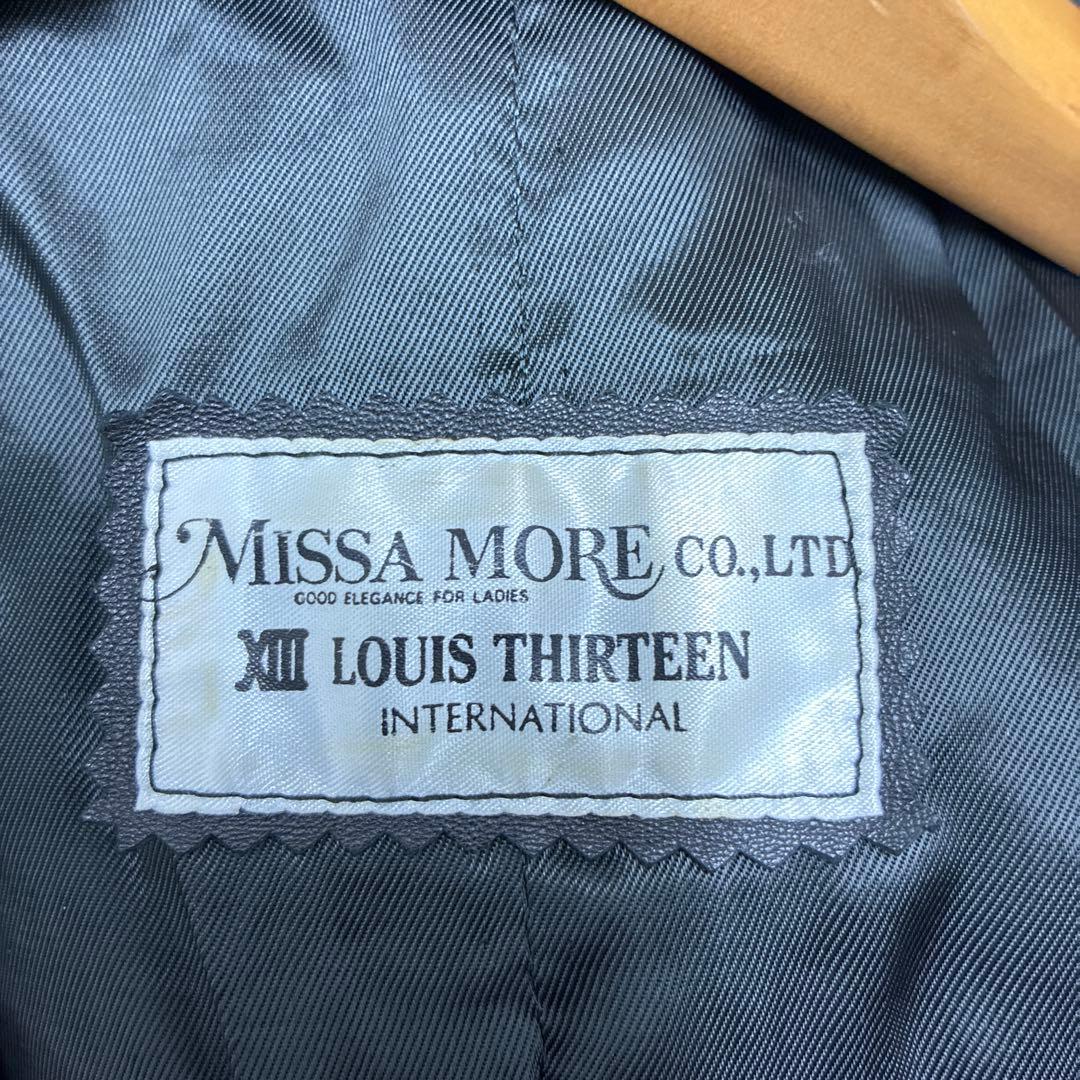 LOUIS THIRTEEN ルイ13世　マキシ丈　リアルレザー　ロングコート