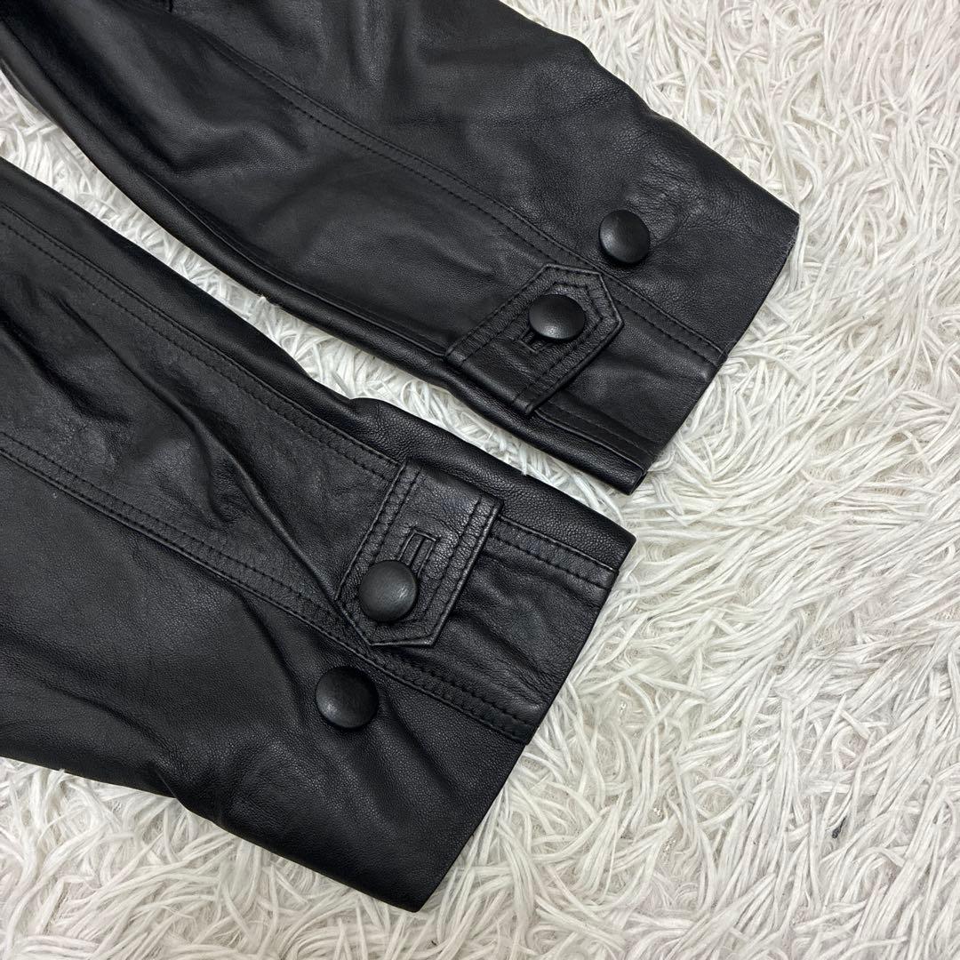 LOUIS THIRTEEN ルイ13世　マキシ丈　リアルレザー　ロングコート