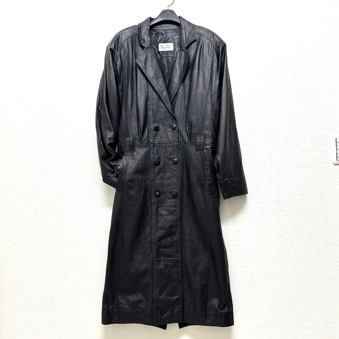 LOUIS THIRTEEN ルイ13世　マキシ丈　リアルレザー　ロングコート