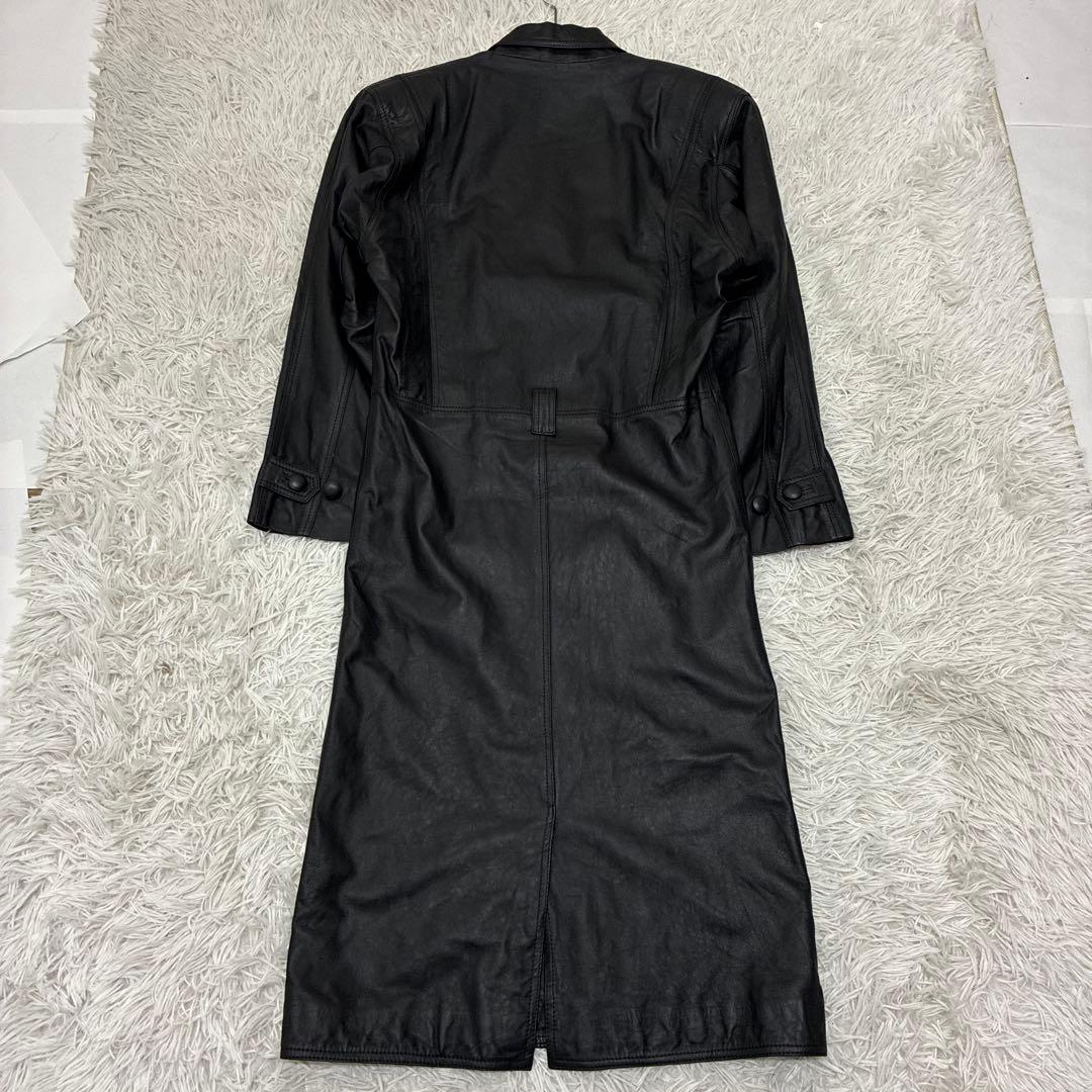 LOUIS THIRTEEN ルイ13世　マキシ丈　リアルレザー　ロングコート