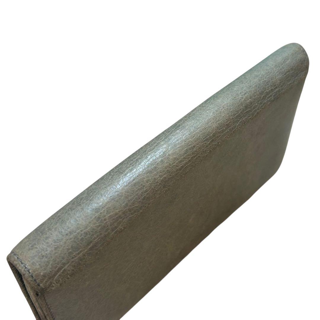 BALENCIAGA 長財布　シティ　グレー　バレンシアガ