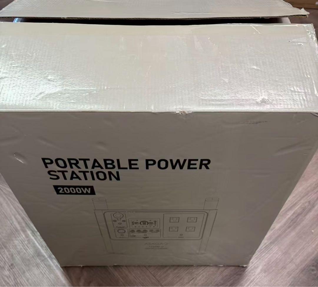 リン酸鉄リチウムイオン電池 AS2000-JP ポータブル電源 本体 高出力