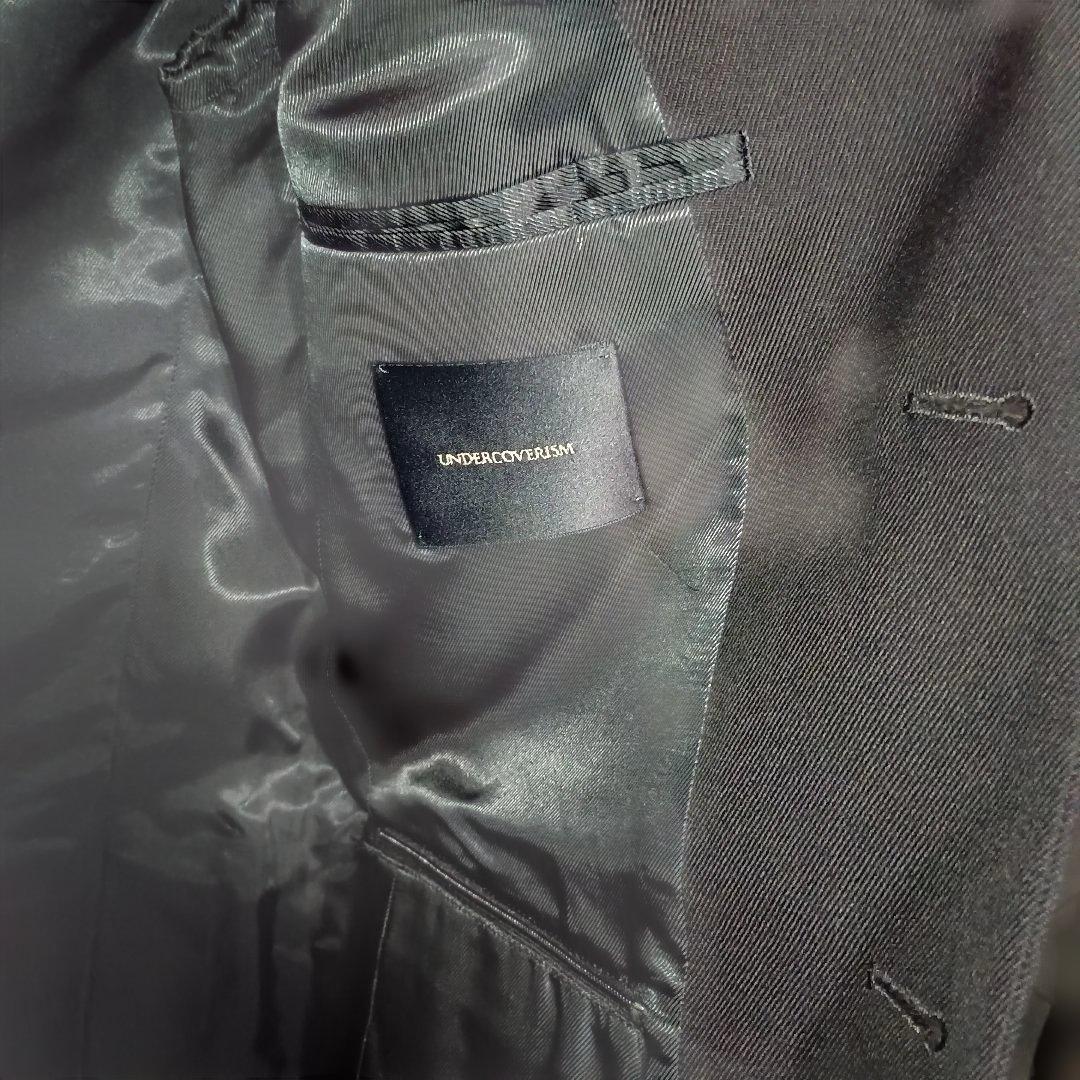 黒 コート アンダーカバー　イズム　2014AW