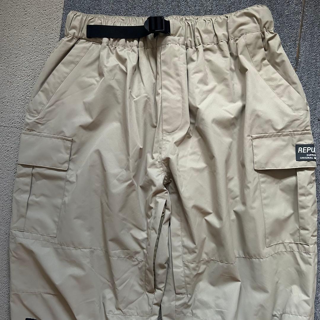 REPUBLIC&CO スノボウェア ベージュ Mサイズ