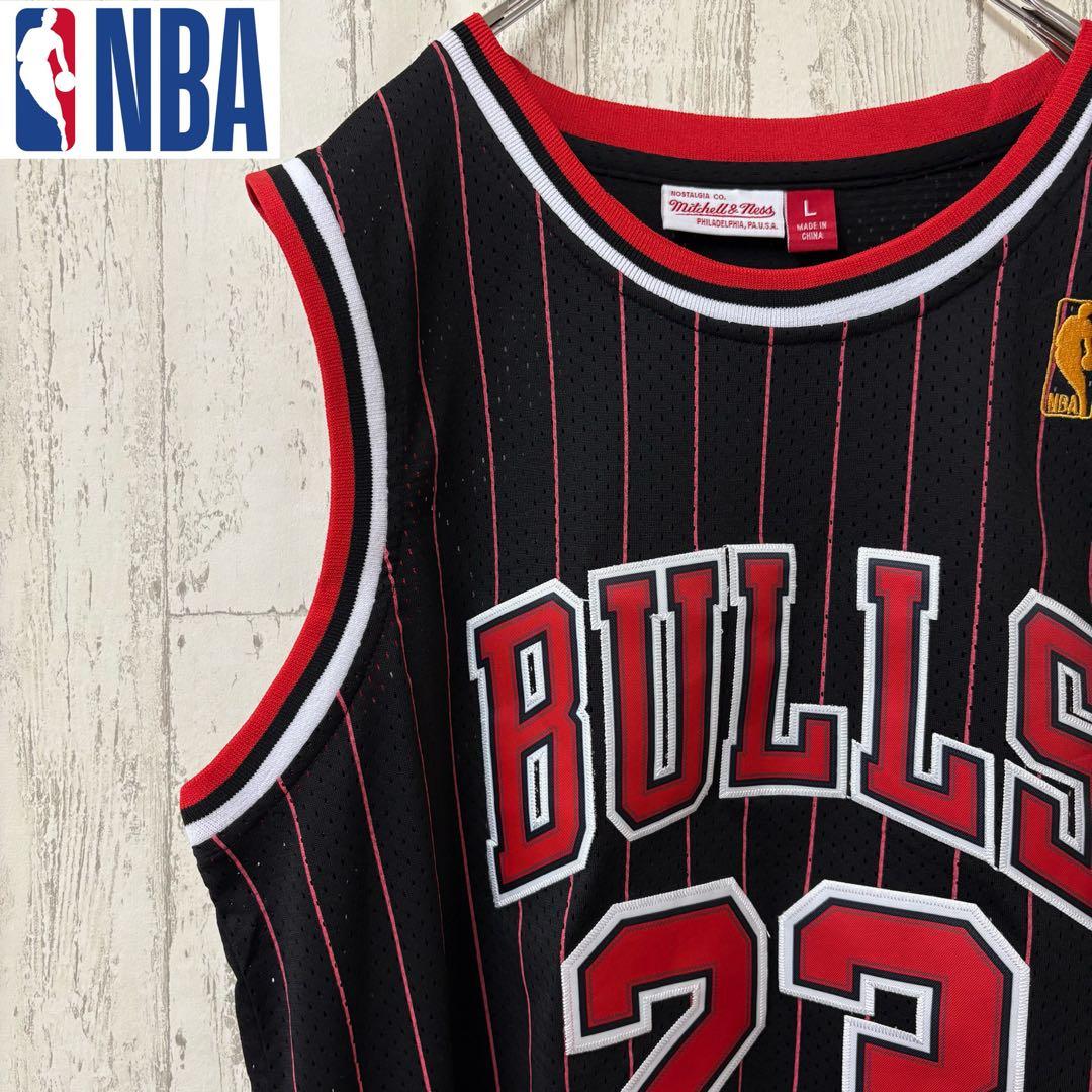 【激レア】NBA シカゴブルズ　ゲームシャツ　ユニフォーム　ジョーダン　刺繍