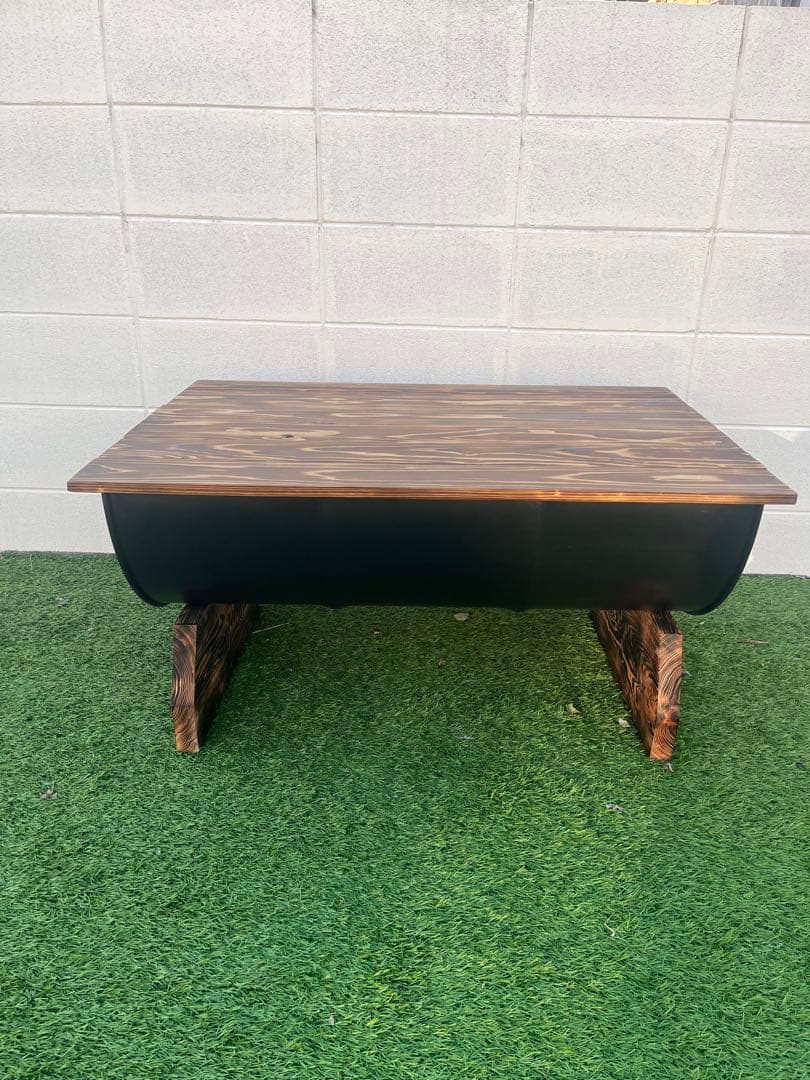 ドラム缶テーブル