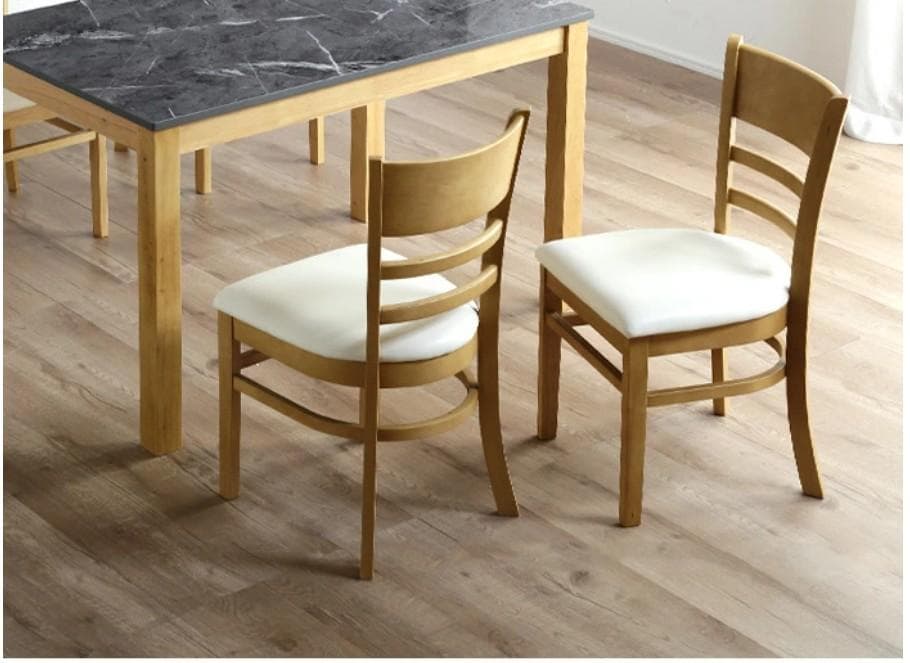 IF DC RB　2脚　ダイニングチェア　ナチュラル