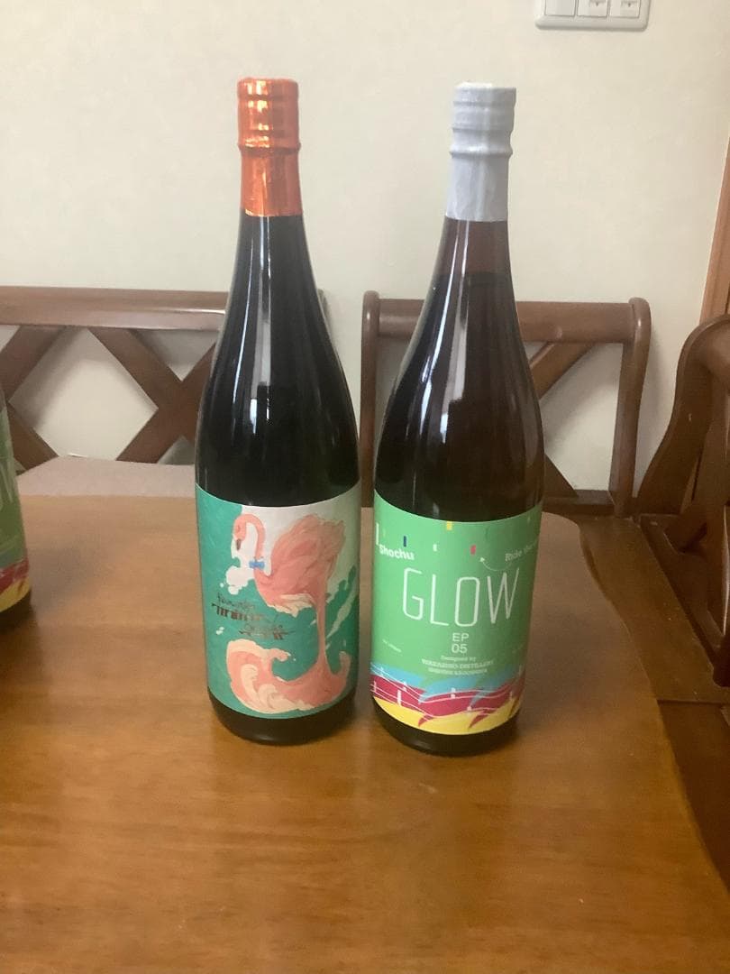 焼酎フラミンゴ、glow　各1本
