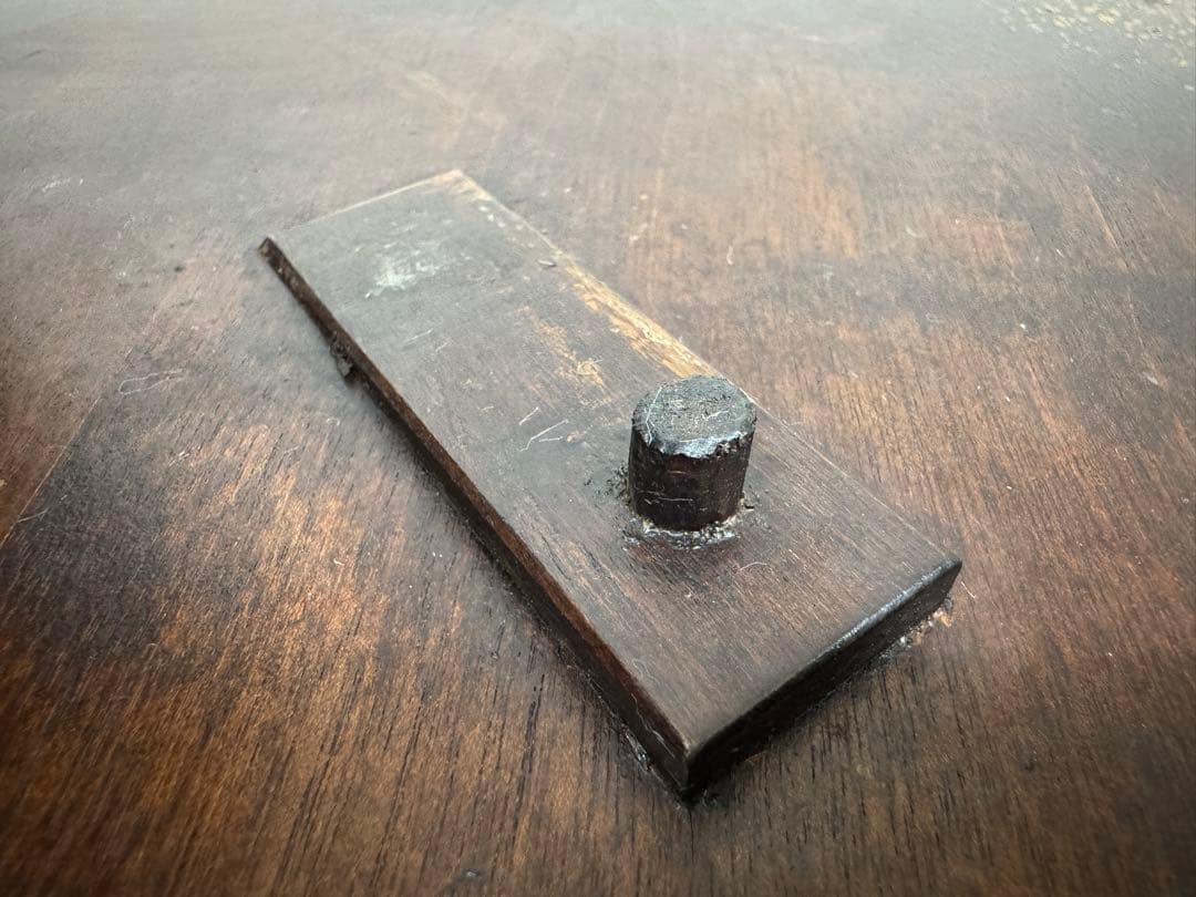 松本民芸家具！M型 高級バタフライテーブル 刻印有 松本民藝家具 ゲートレッグ