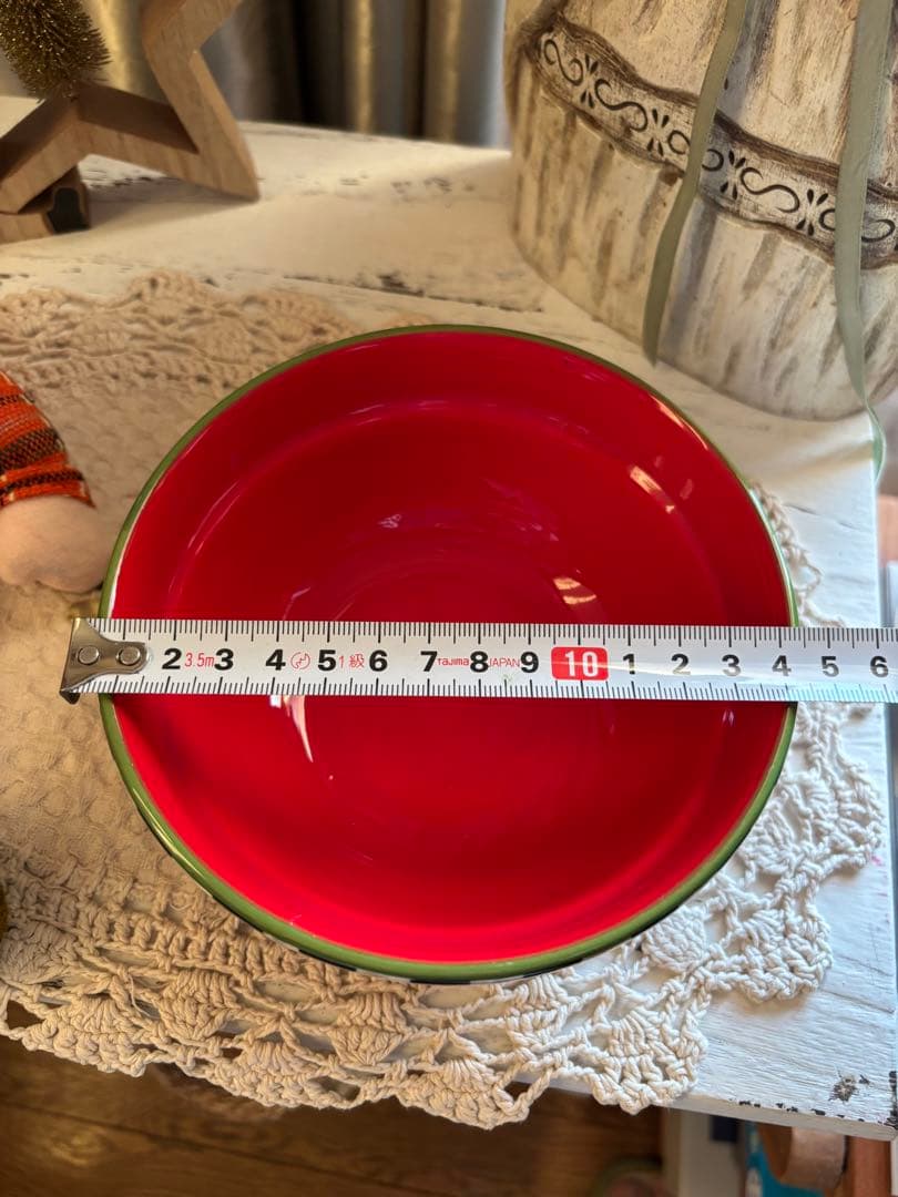 MacKenzie-Childs クリスマス トレー、茶碗2点セット