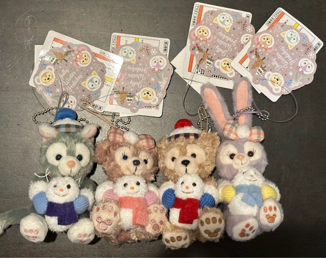 ダッフィー＆フレンズ ぬいぐるみストラップセット