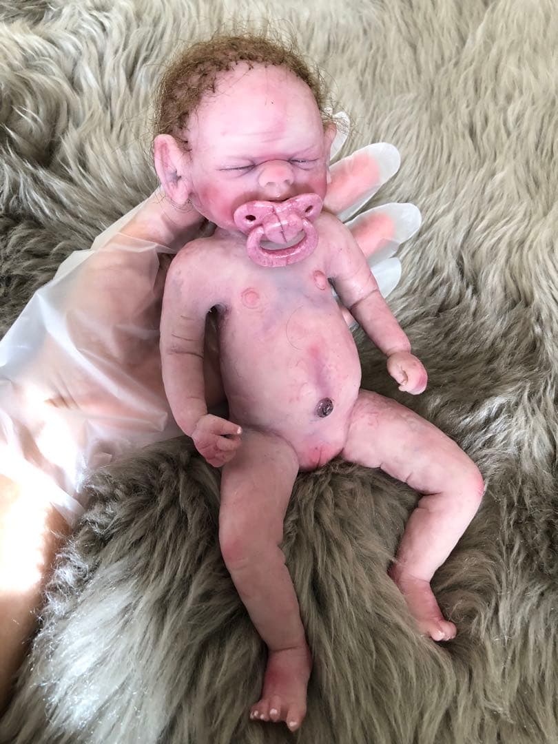 リボーンドール　シリコンベビー　女の子