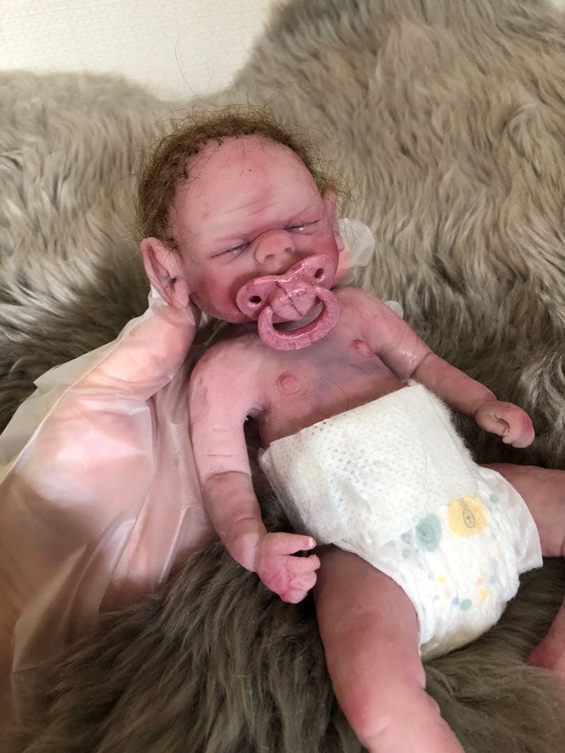 リボーンドール　シリコンベビー　女の子