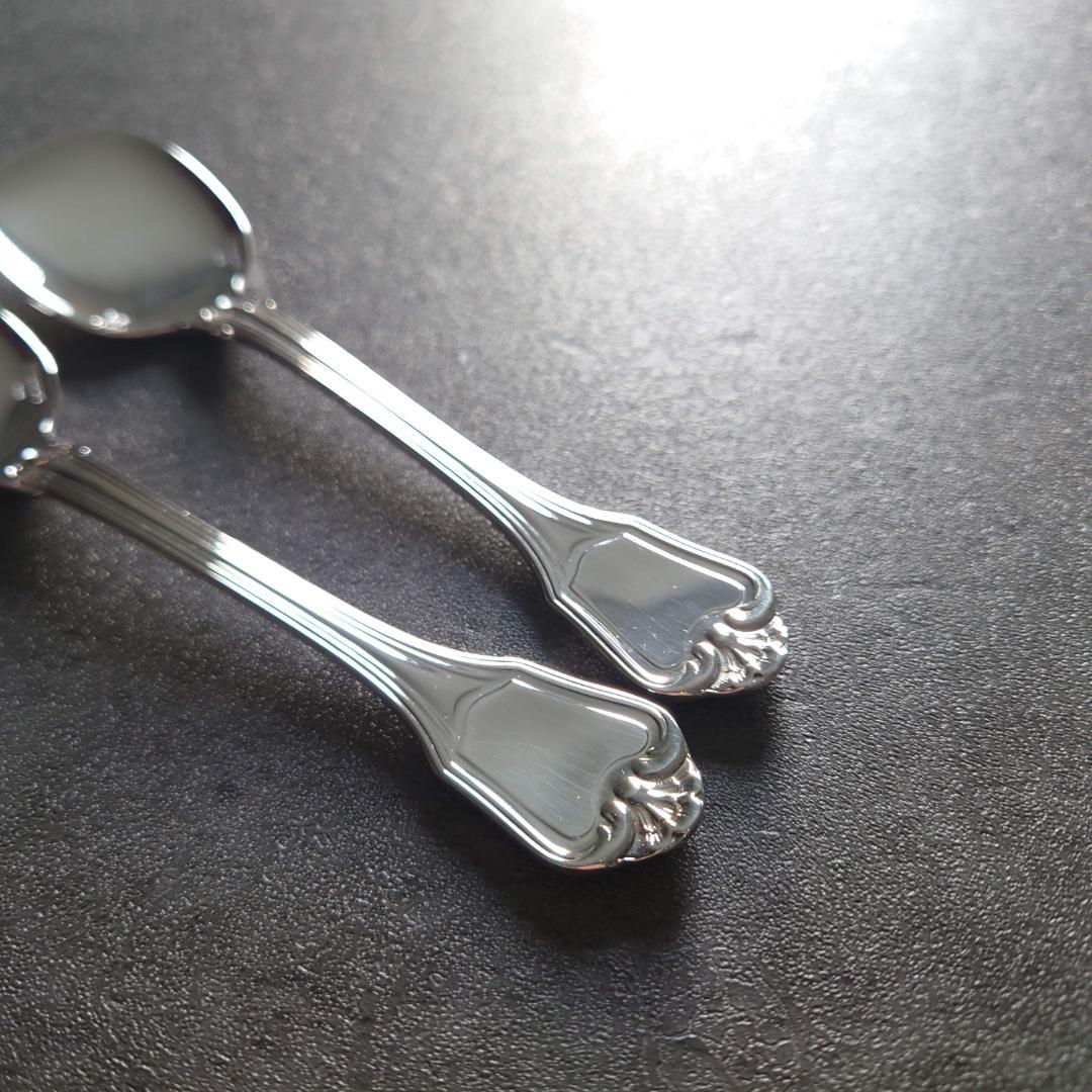 希少 極美品 クリストフル ポートロイヤル アイスクリームスプーン 2点