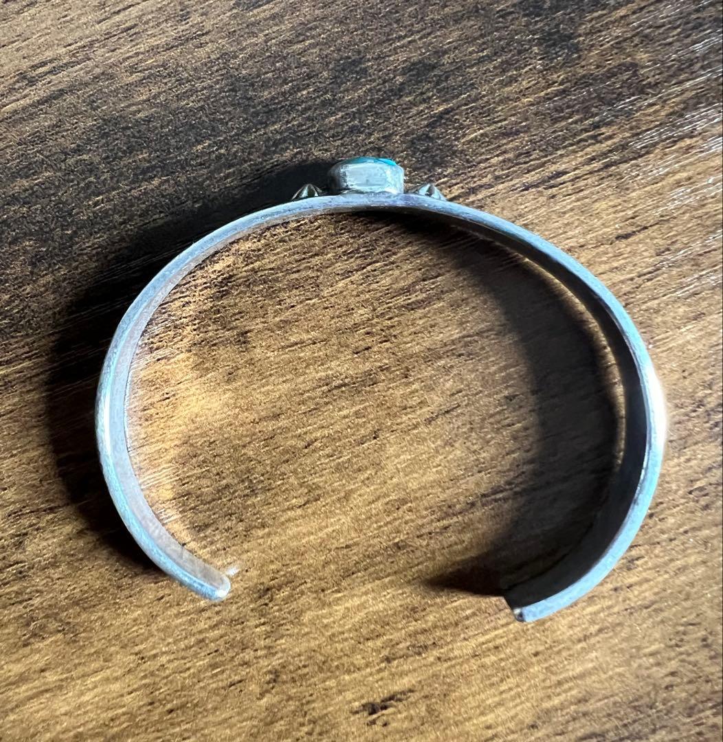 ターコイズ　シルバーバングル　ヘンリーマリアーノ