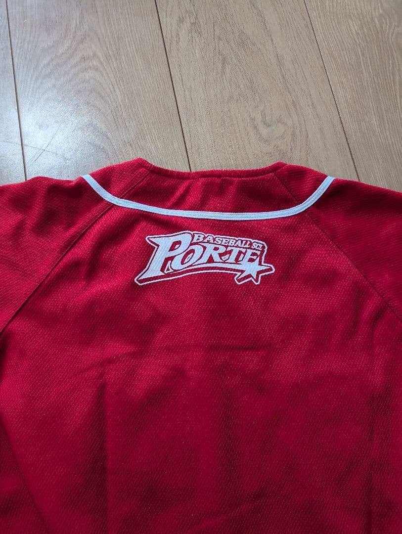 野球 ユニフォームセット レッド