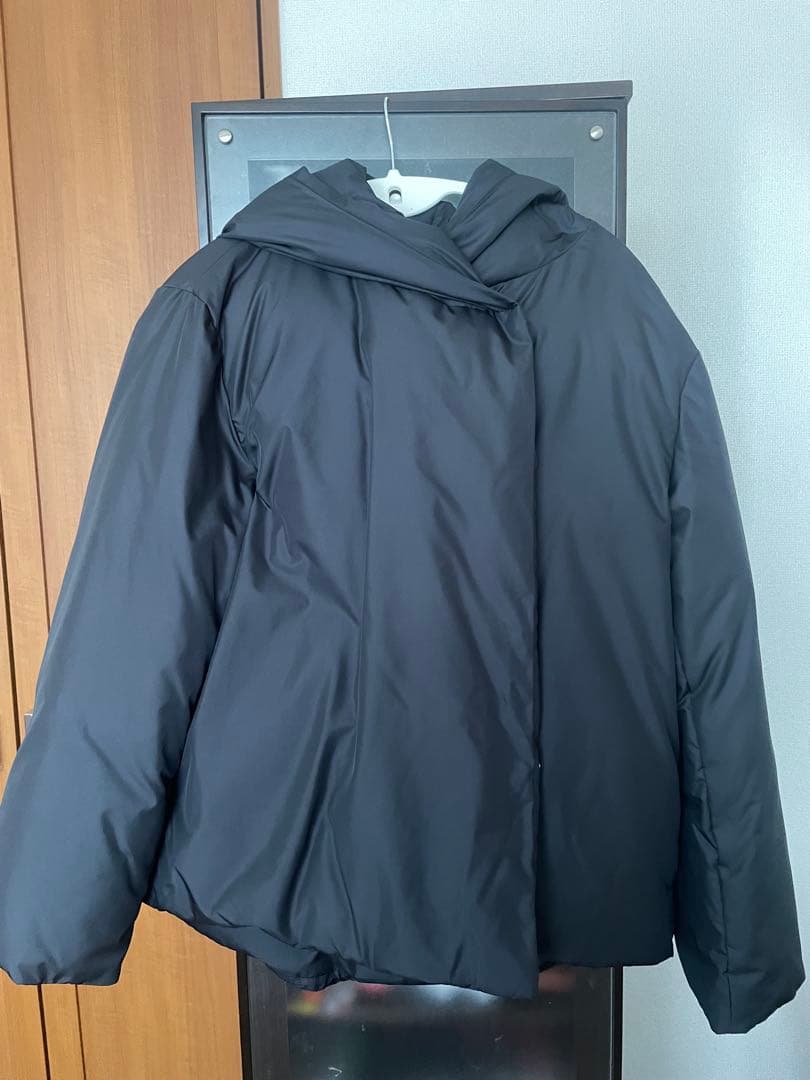 BARNYARDSTORM / フーディーダウンジャケット　ブラック