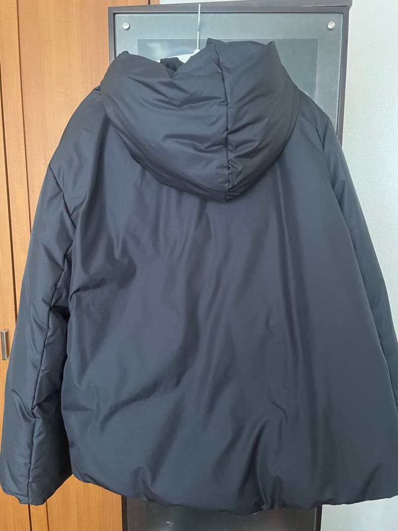 BARNYARDSTORM / フーディーダウンジャケット　ブラック