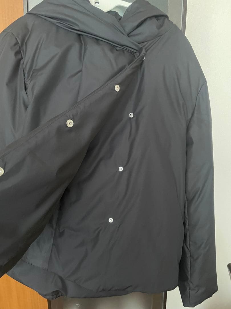 BARNYARDSTORM / フーディーダウンジャケット　ブラック