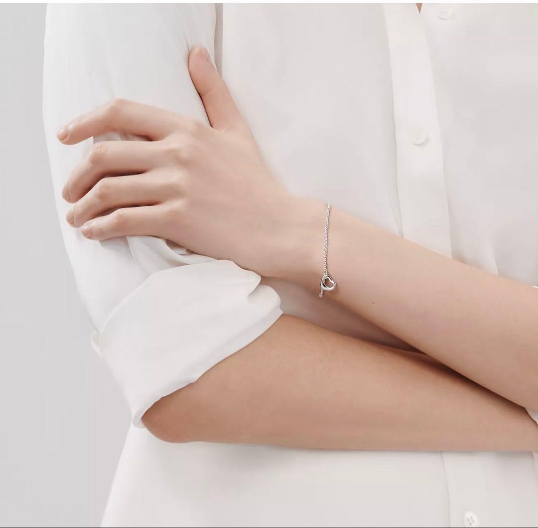 Tiffany & Co. シルバーハートブレスレット