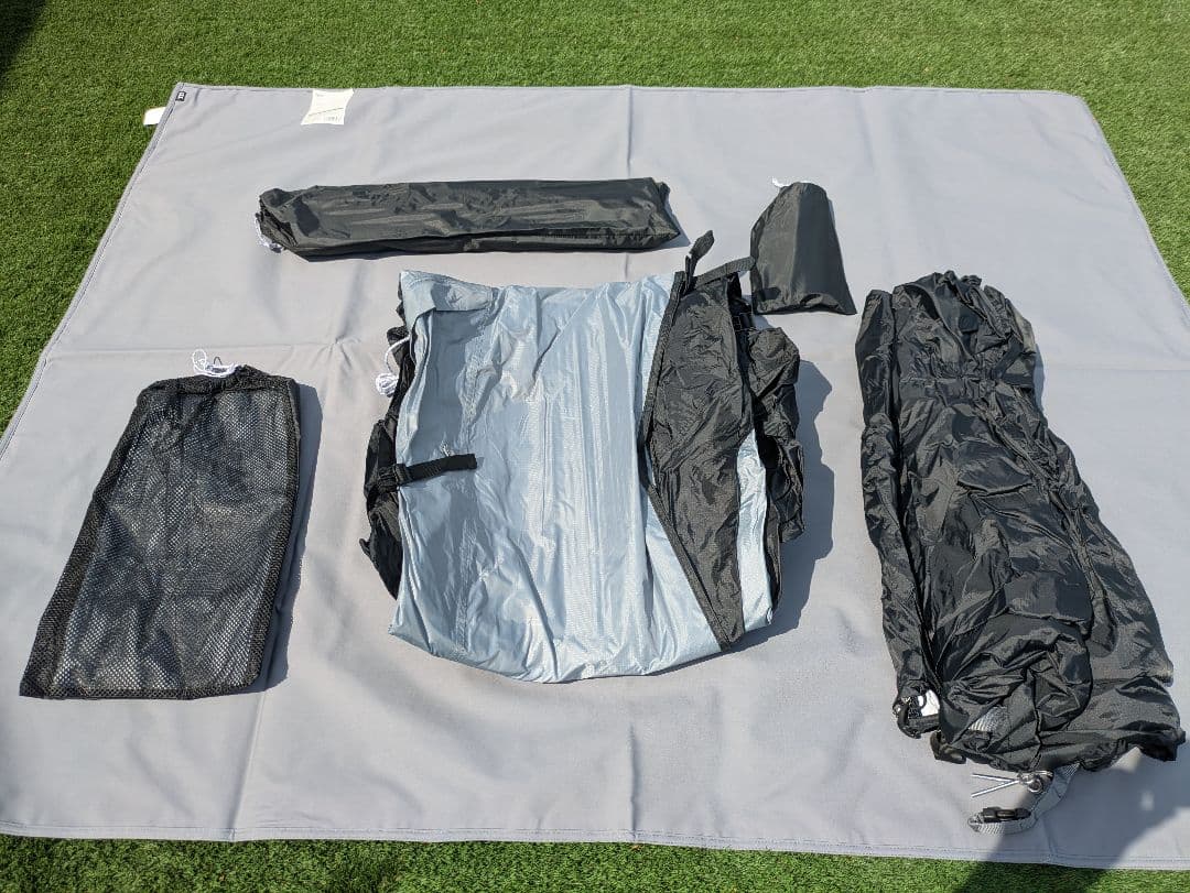 muraco　ムラコ　GUSTAV 4P テント 4人用 黒 グレー