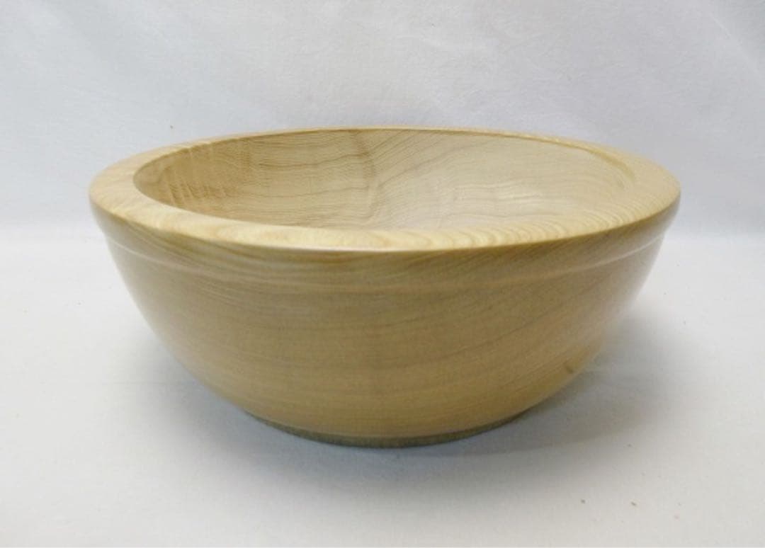 未使用 小椋商店 こね鉢 刳り抜き 木地鉢 丸鉢 蕎麦 うどんこね そば 元箱