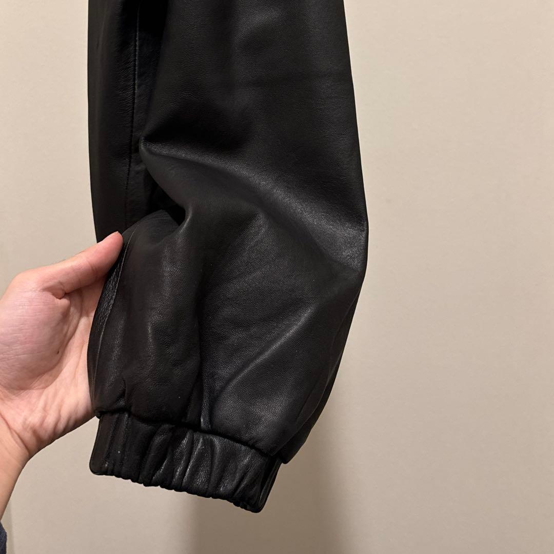 ラルフローレン レザースウィングトップ ブラック XL ポニー無し スペシャル